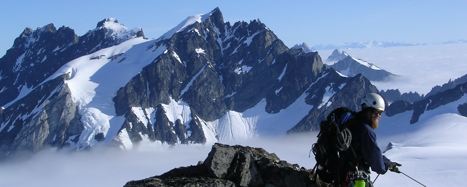 Topping out at 6500' in Southeast Alaska outside of Haines